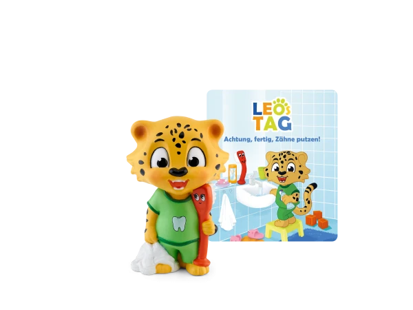 Tonies Hörfigur Leos Tag - Achtung, Fertig, Zähneputzen!