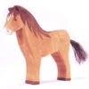 Ostheimer Pferd Braun Holzfigur