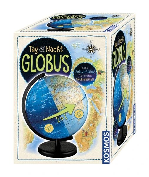 Kosmos Tag & Nacht Globus Mit Licht