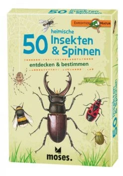 Moses Expedition Natur 50 Heimische Insekten & Spinnen