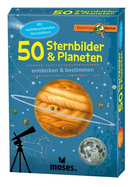 Moses Expedition Natur 50 Sternbilder & Planeten