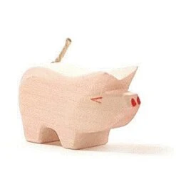 Ostheimer Ferkel Holzfigur