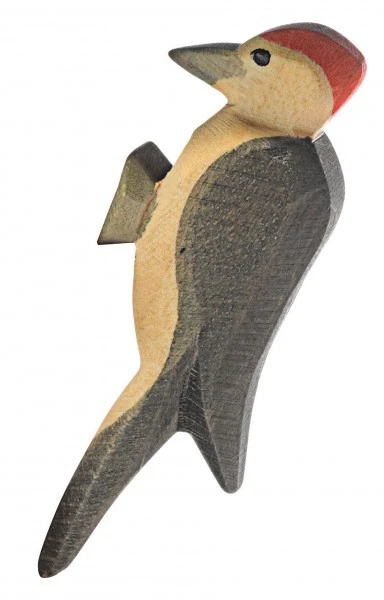 Ostheimer Specht Holzfigur