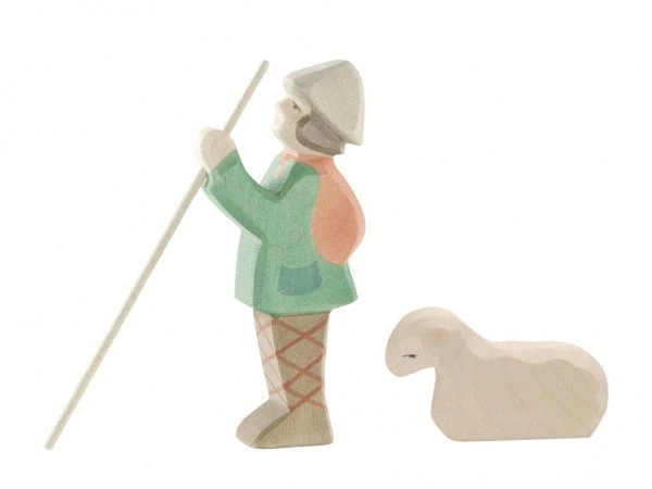 Ostheimer Krippen-Sort. 13-tlg. Holzfigur - Image 3