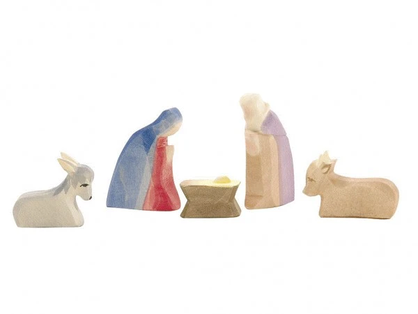 Ostheimer Krippen-Sort. 13-tlg. Holzfigur - Image 4