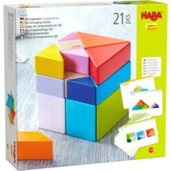 Haba 3D-Legespiel Tangram-Würfel