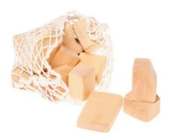 Grimms 15 Waldorfklötze, Groß, Natur