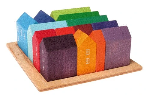 Grimms Kleine Häuser, Handbemalt