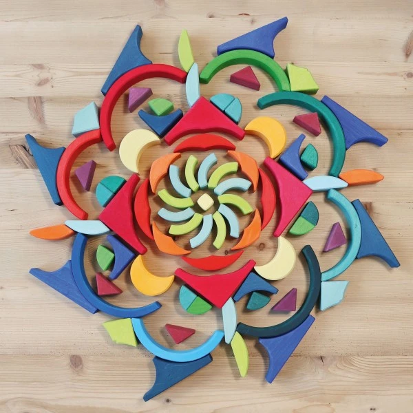 Grimms Grimms Baukasten Viereck Bögen Neuheit 2022 - Image 3