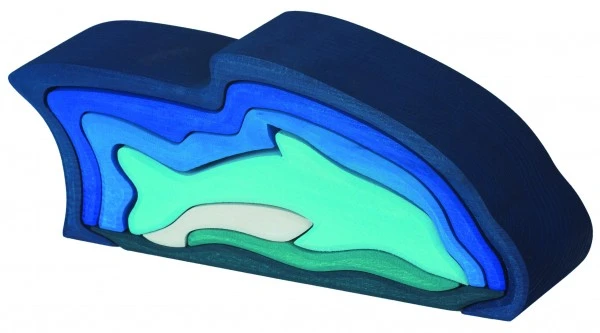 Glückskäfer Delfin, 9-teilig