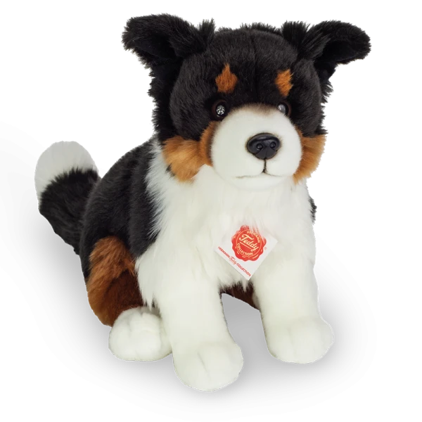 Hermann Teddy Tri-Color Border Collie Sitzend 30 Cm Stofftier Hund