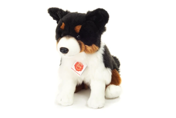 Hermann Teddy Tri-Color Border Collie Sitzend 30 Cm Stofftier Hund - Image 3