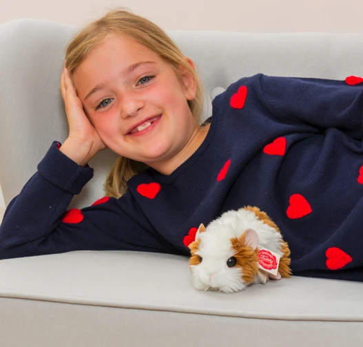 Hermann Teddy Meerschweinchen Gold/weiß 18 Cm Stofftier - Image 2