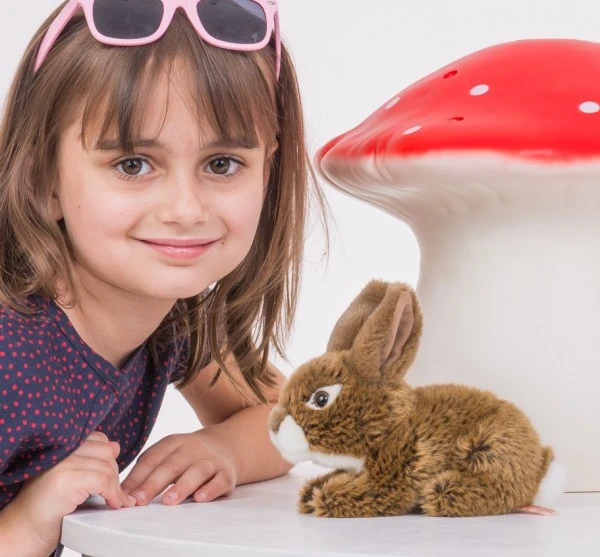 Hermann Teddy Hase Sitzend Braun 19 Cm Stofftier - Image 2