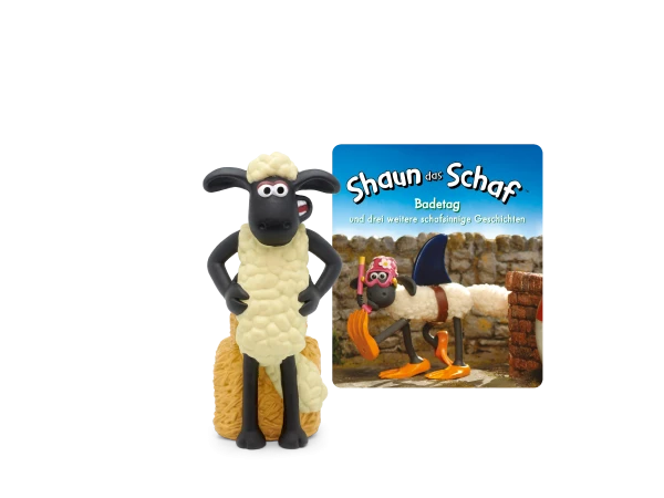 Tonies Hörfigur Shaun Das Schaf - Badetaag Und Drei Weitere Geschichten