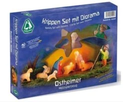 Ostheimer Krippen Set Mit Diorama 11-tl